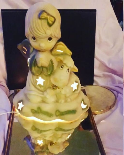 Vintage Precious Moments Night Light - Etsy