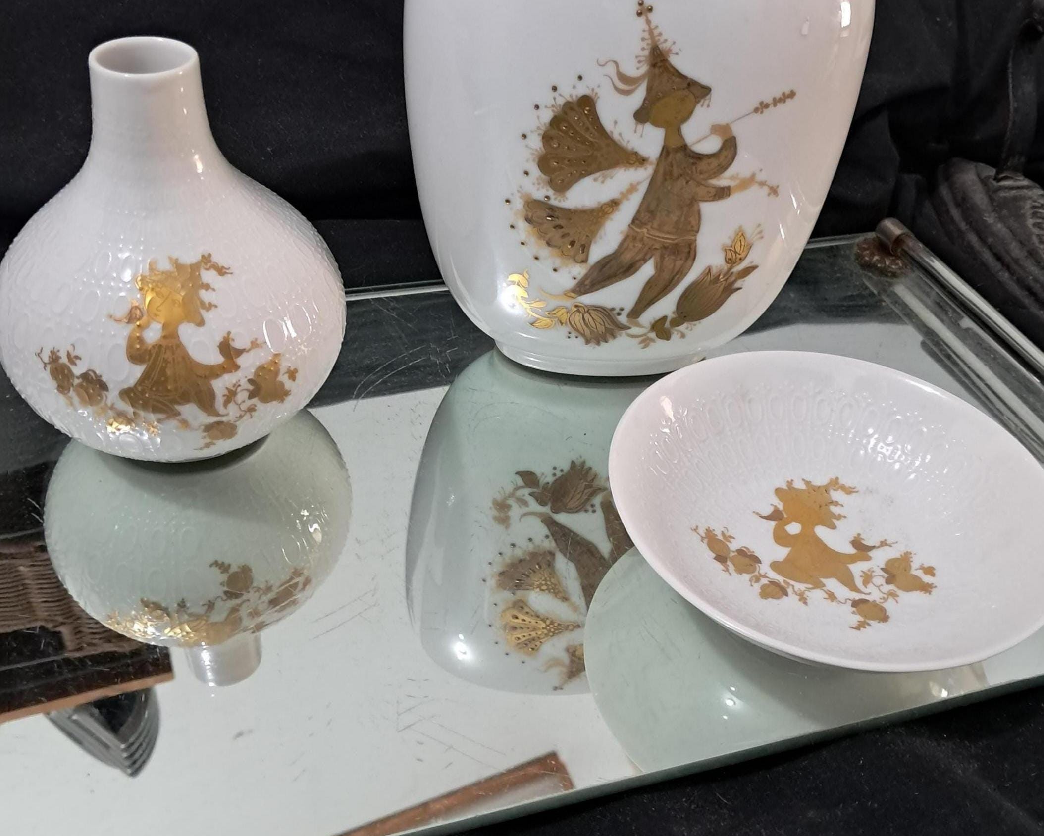 Rosenthal Germany, Studio Line Signed Bjorn Wiinblad, PRIMAVERA
