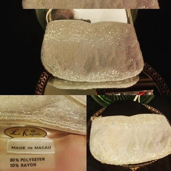 Vintage La Regale Beaded Handbag Hand Beaded Luminescent -  Canada