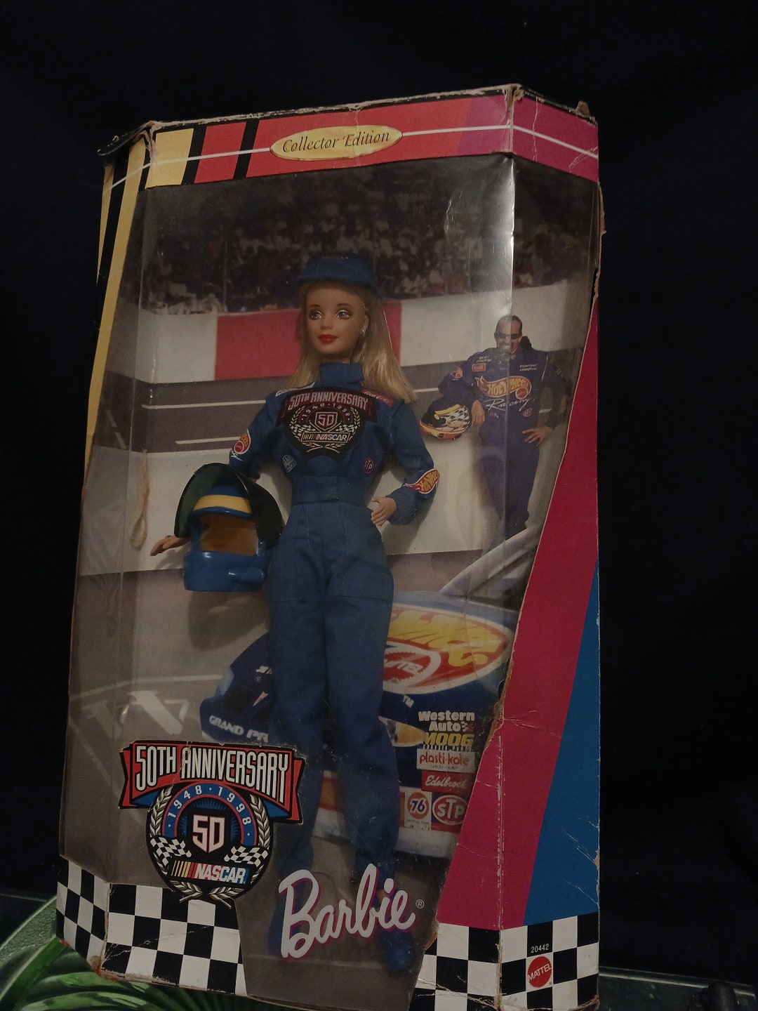 Vintage Nascar Barbie 50th Anniversary 1948-1998 Great - Etsy