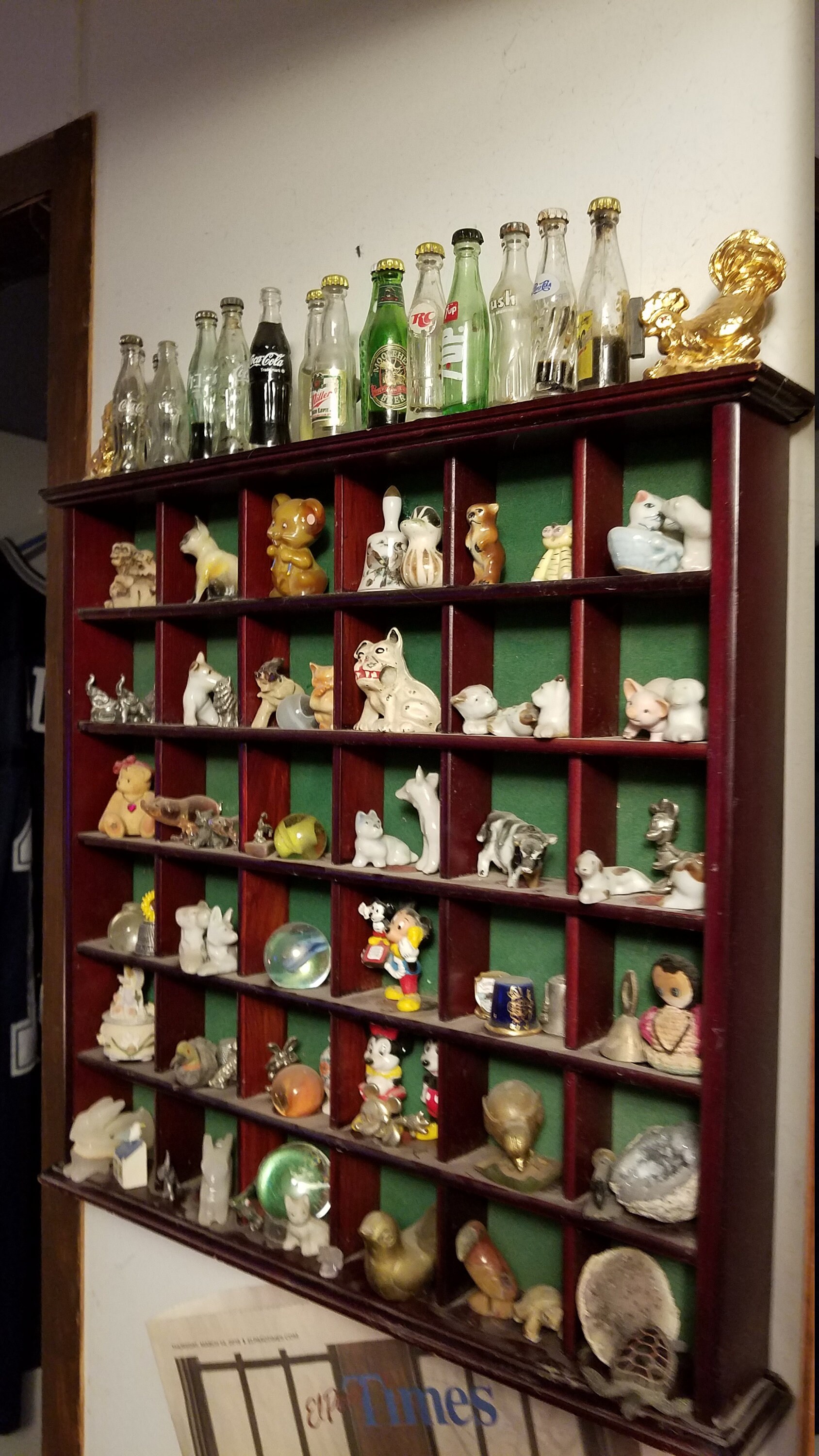 Miniatures 90 Wooden Shelf Miniature Shelf 36 Squares Etsy