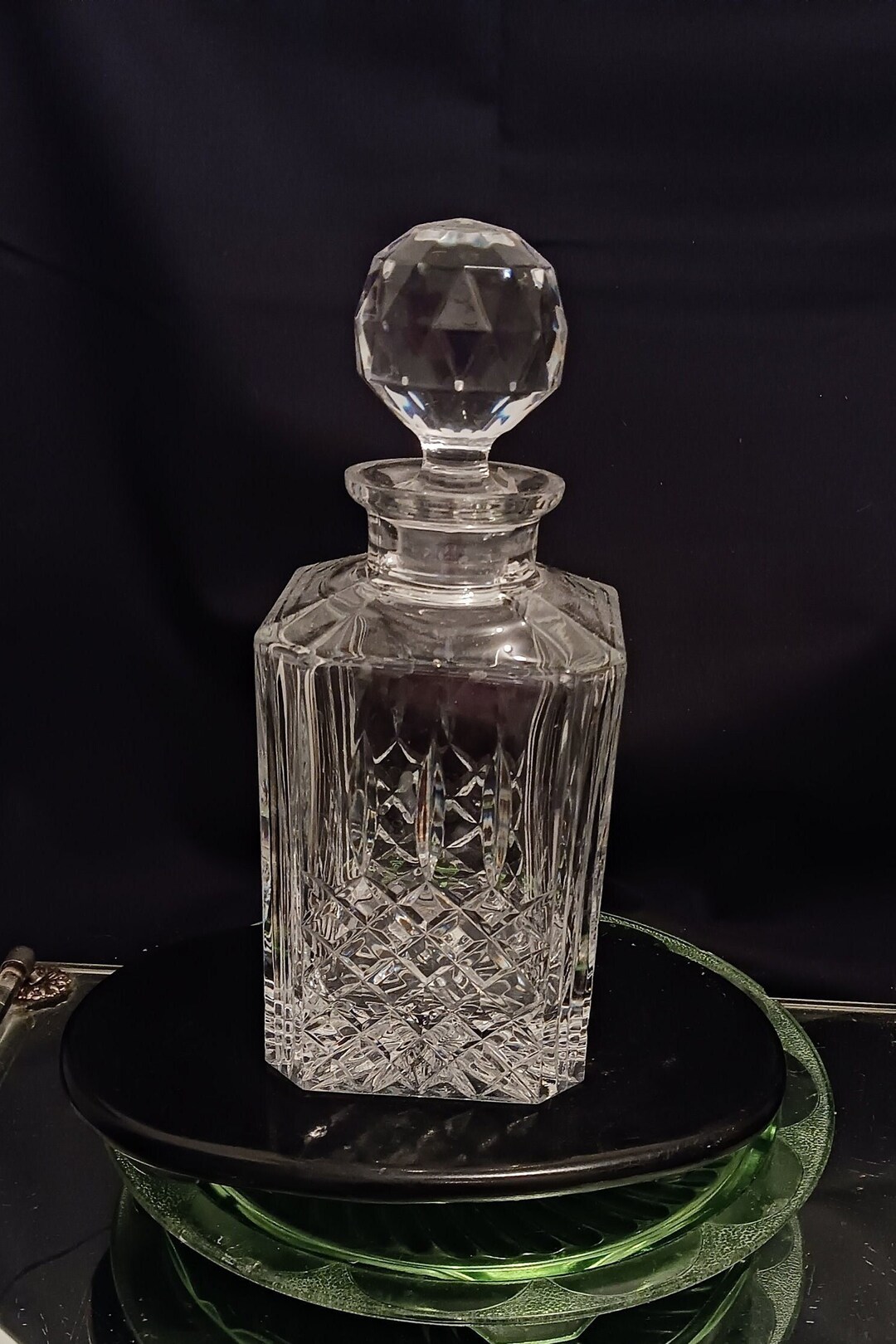 Vintage Imperial American Brilliant Cut Crystal, Diamond Cut, Crystal