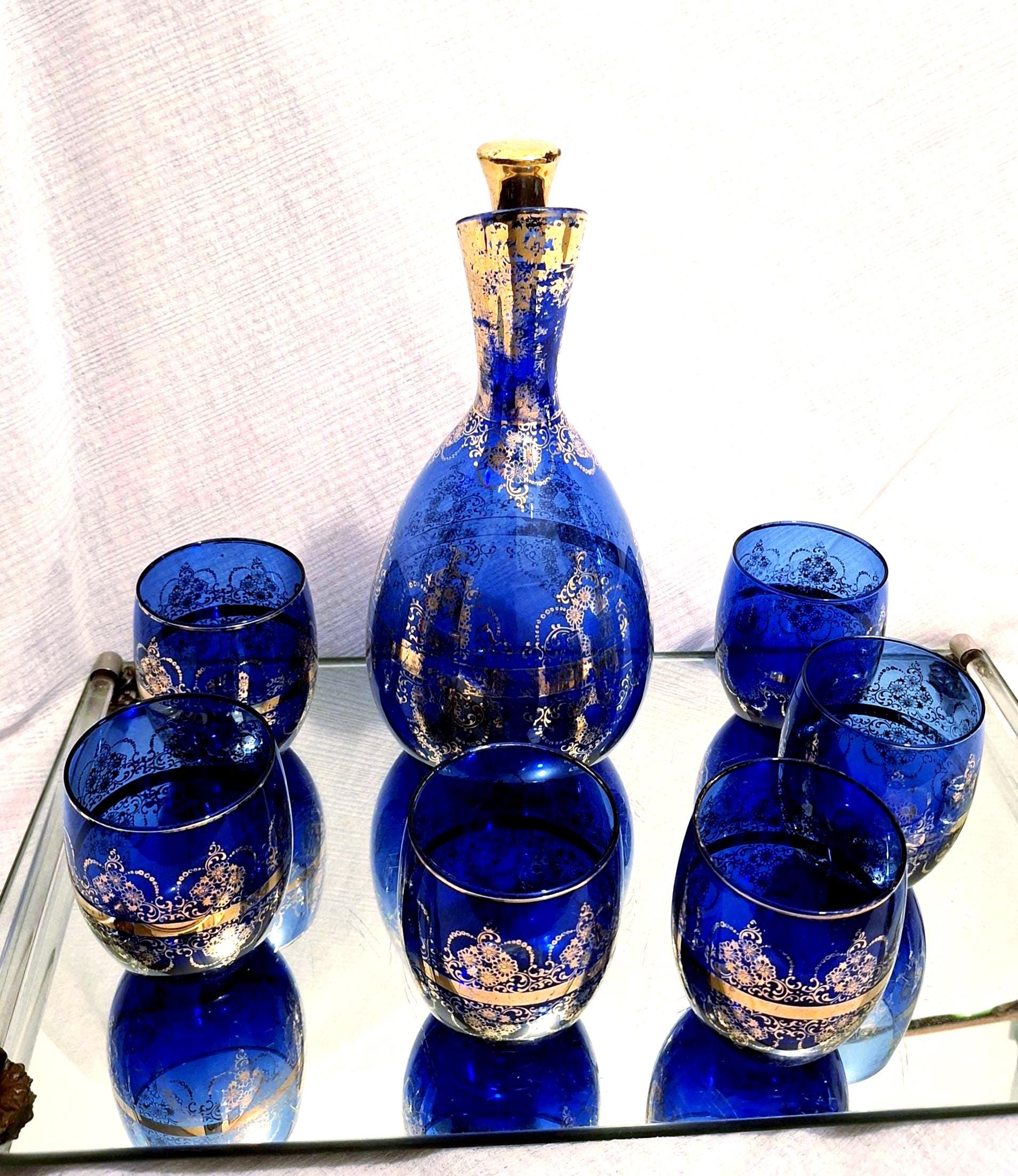 Murano Decanter - Etsy