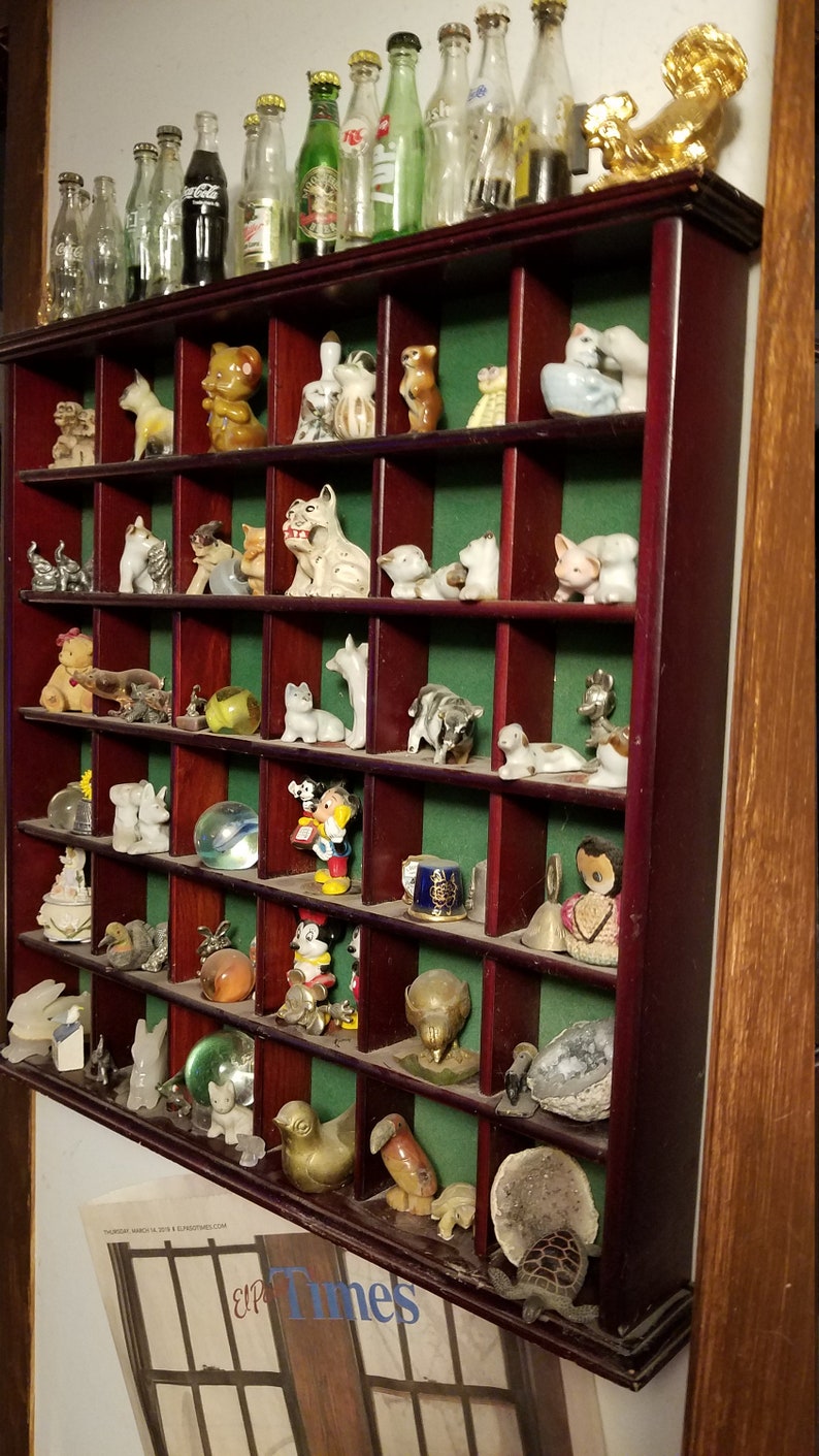 Miniatures 90Cherrywood Shelf Miniature Shelf 36 Squares Etsy