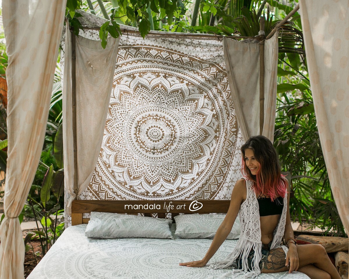 Boho Tapestries Wall Hanging Hippie Wall Tapestries Bohemian Etsy