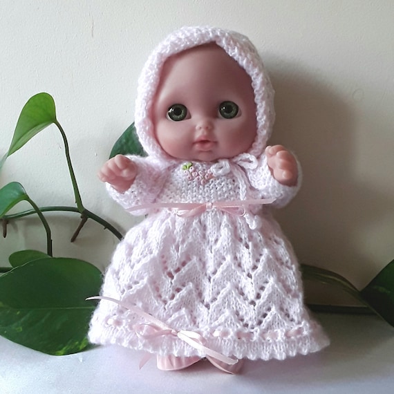 Pretty 9inch Berenguer Doll with Outfit.