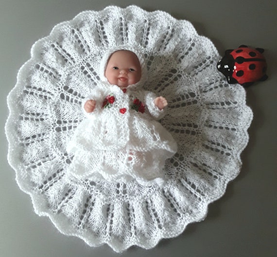 5 inch Berenguer Doll with Clothing & Shawl.