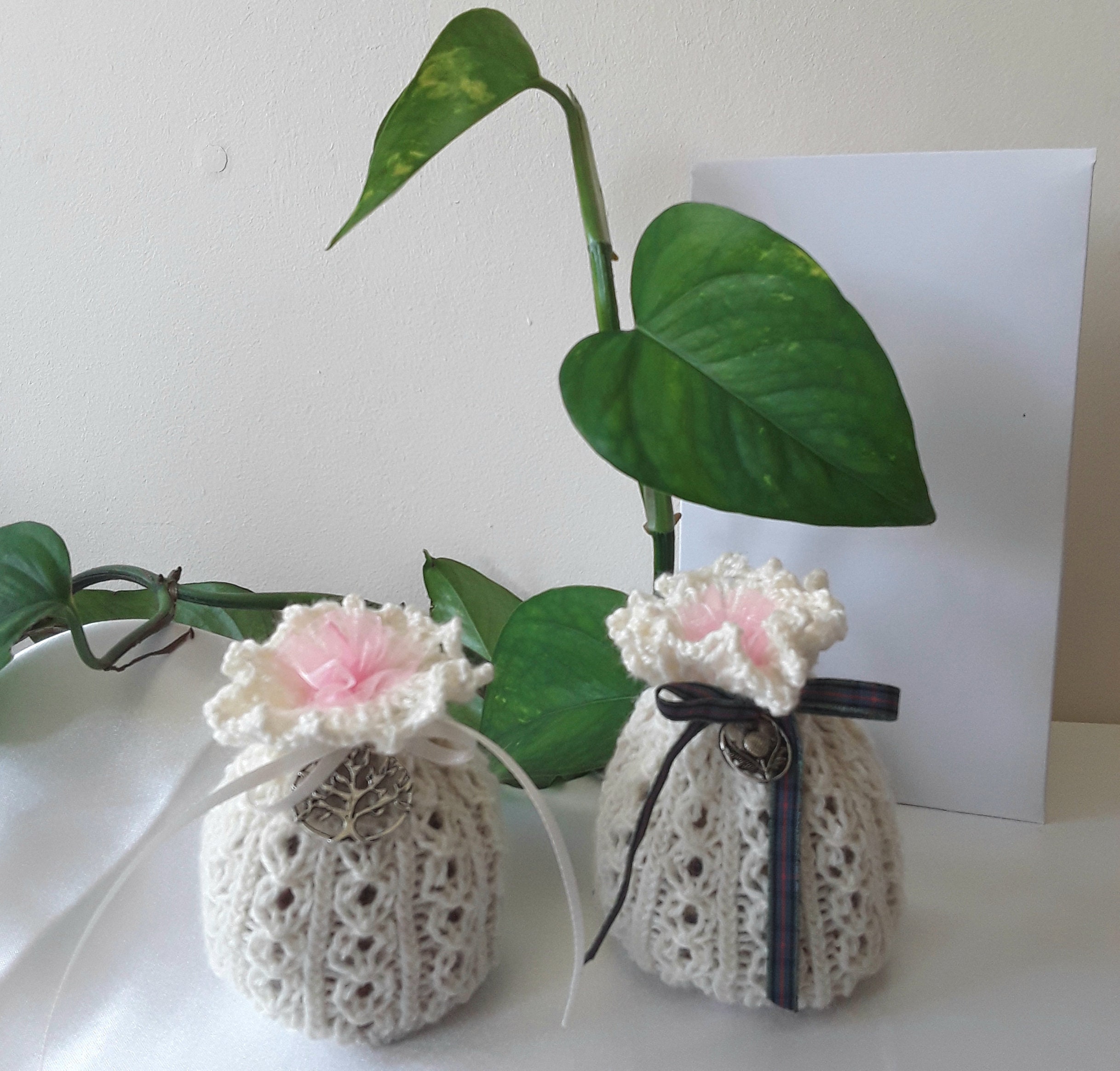 Handknitted Scented Bag.