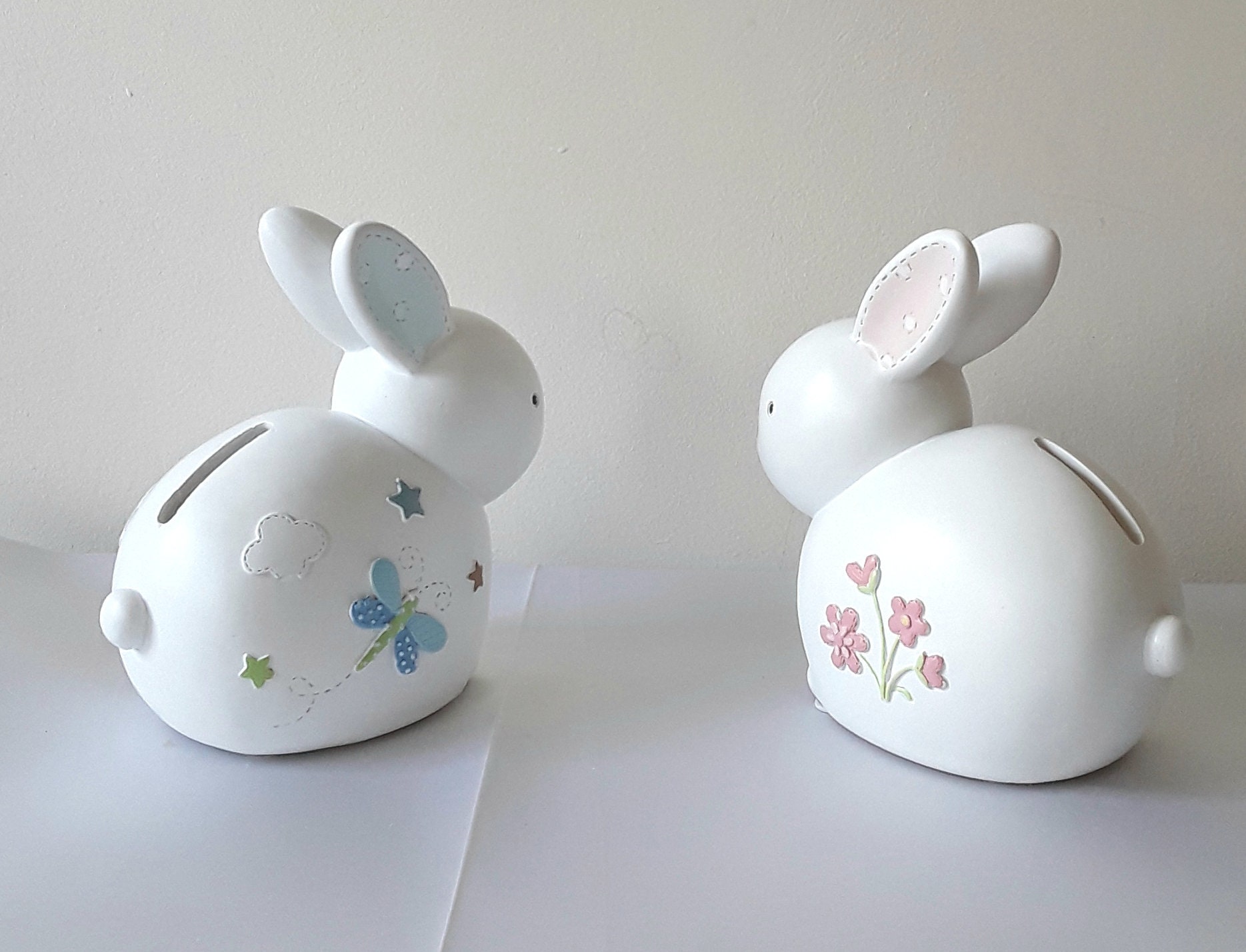 Bunny Rabbit Money Savings Bank