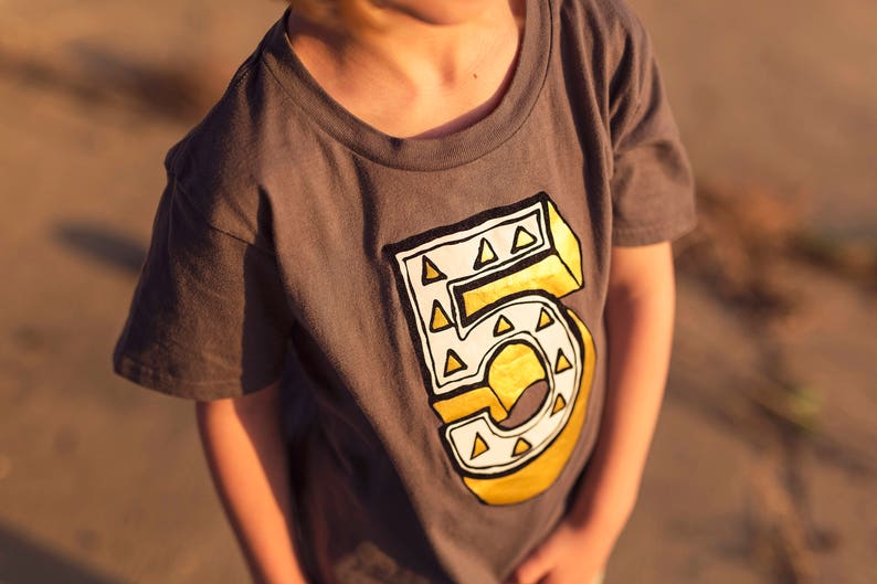 Kids Monogram T-shirt. Personalize Clothing With Your Child's Initial ...