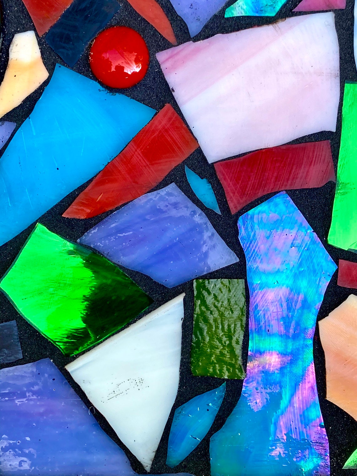 Mosaic Stepping Stone Mosaics Garden Stones Stepping Etsy