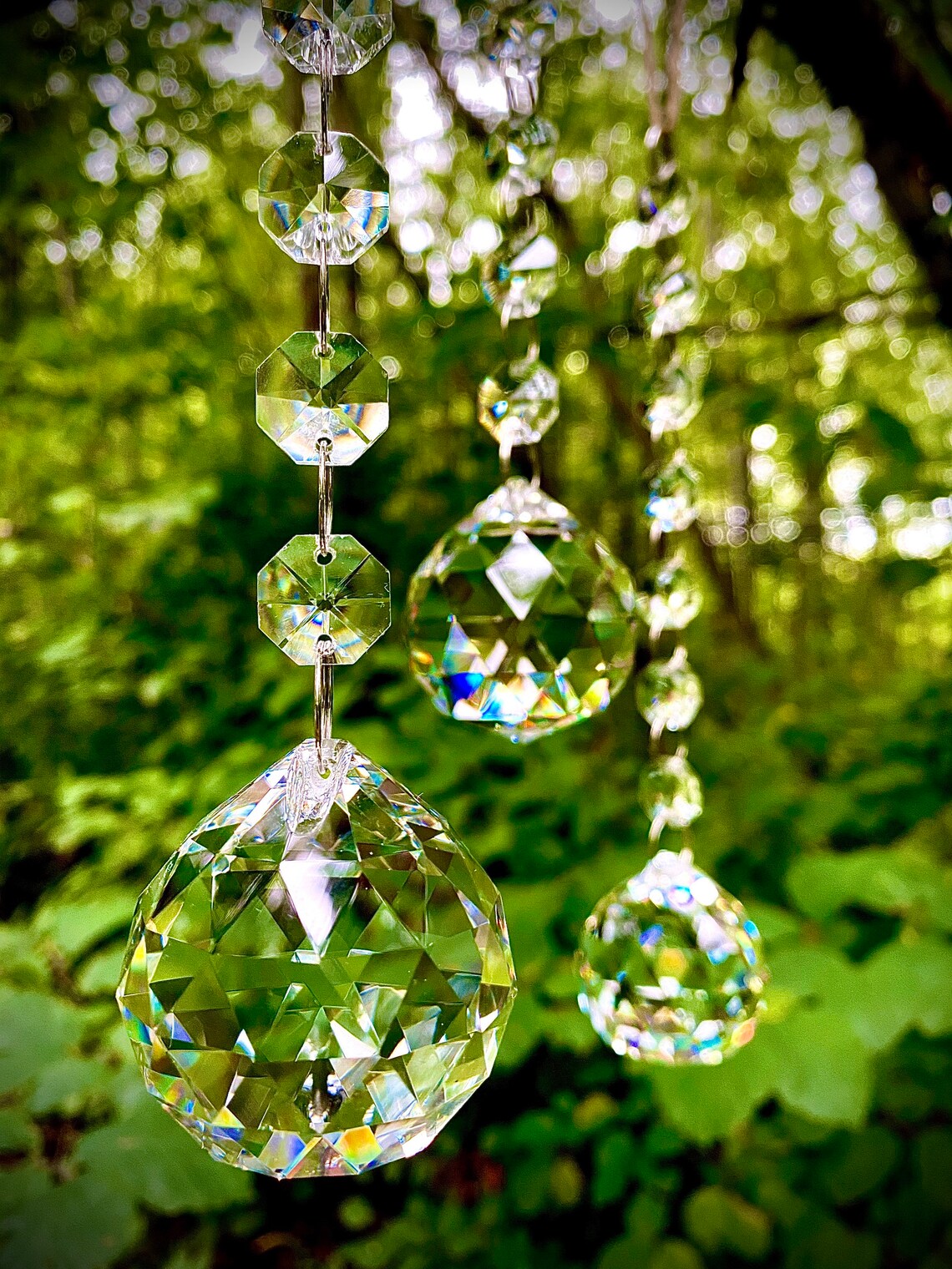Rainbow Maker Crystal Ball Prism Crystal Ball Sun Catcher Etsy