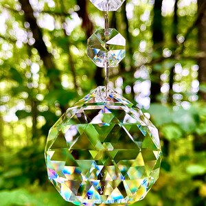 Rainbow maker, crystal ball prism, crystal ball sun catcher, hanging prisms, gifts, hanging crystals, crystal sun catcher, Mother’s Day gift