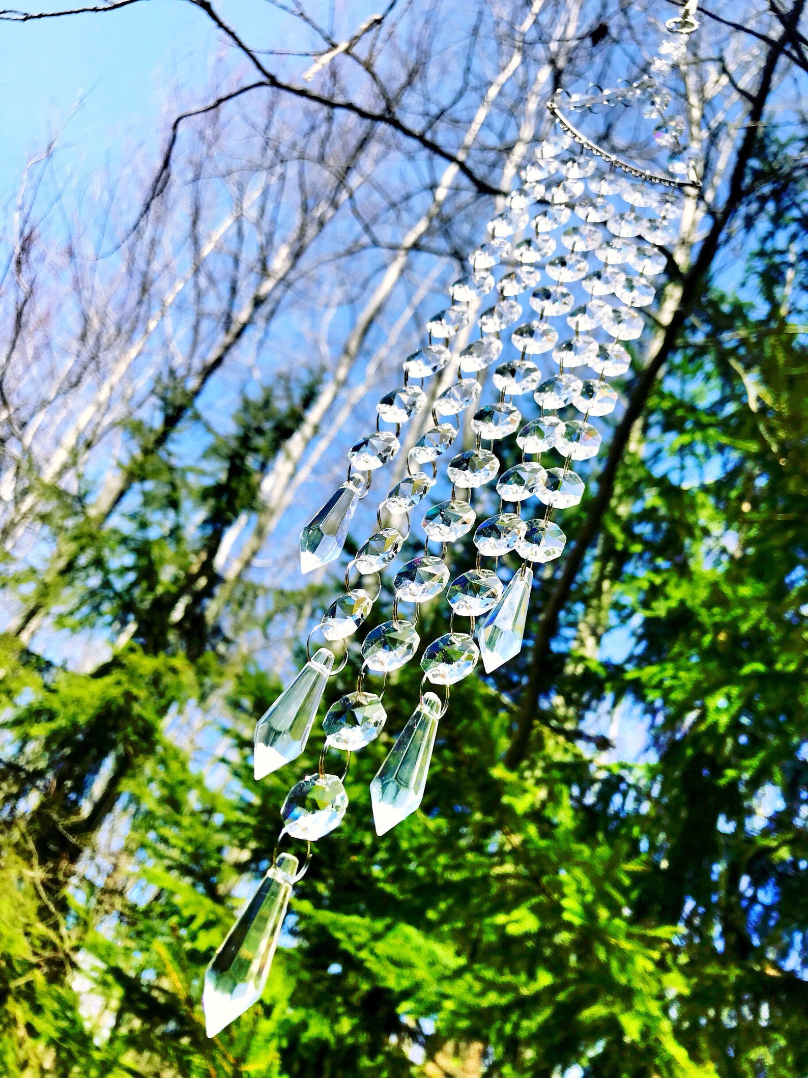 Crystal Suncatcher Glass Sun Catcher Sun Catcher Prism Sun Etsy