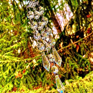 Crystal Sun catcher, hanging crystals, hanging prisms, prism sun catcher, crystal ornament, hanging ornament, Mother’s Day gift, gifts