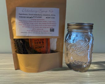 Boost Your Immunity Naturally with Our DIY Elderberry Syrup Kit!