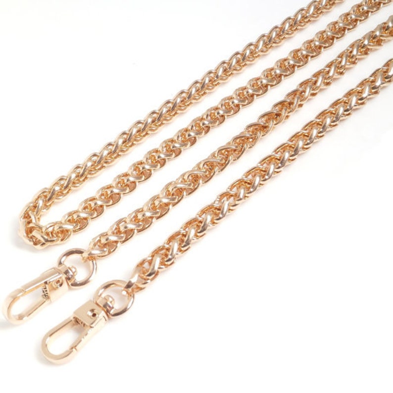 Nouvelle chaîne de sac sac à main doré 7mm métal bandoulière | Etsy