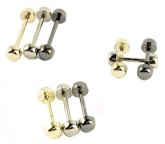 Oro, 2pcs Tornillo Pez/ón Remaches De Aleaci/ón Bolso De Puntos Hebillas De Bronce Bot/ón