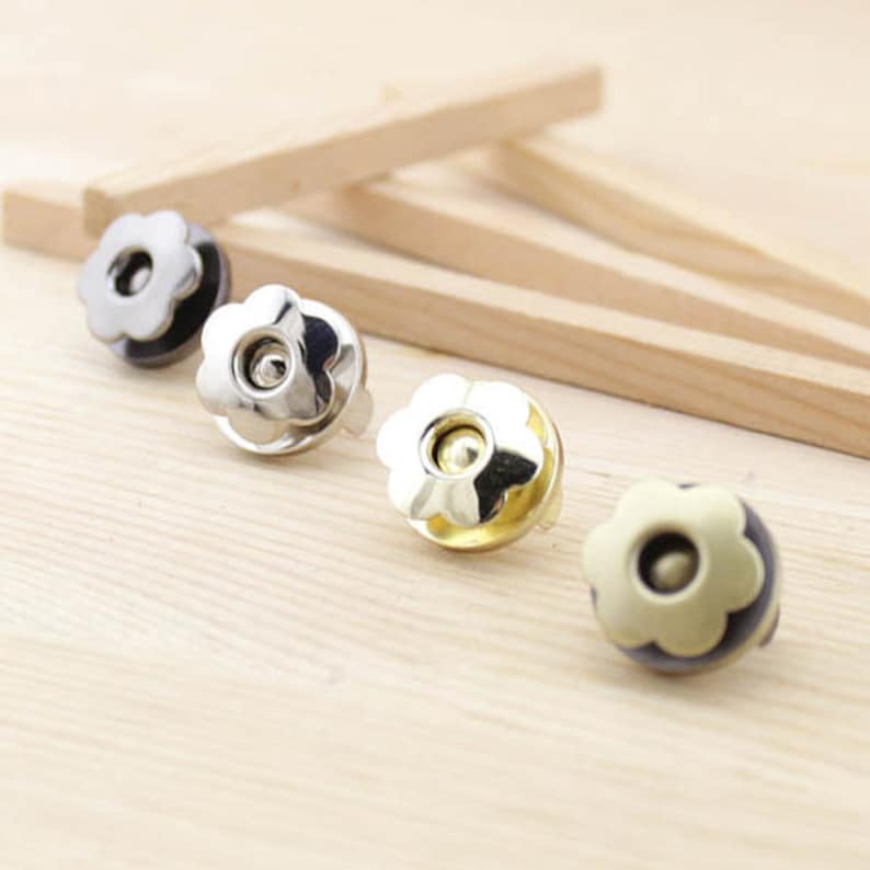 4set 17mm DIY Snaps Purse Handbag Clasp Closures Etsy