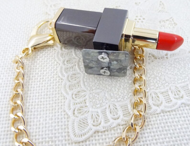 1Pcs Lipstick TwistLock Crossbody Bag Purse Belt Twist Catch Etsy