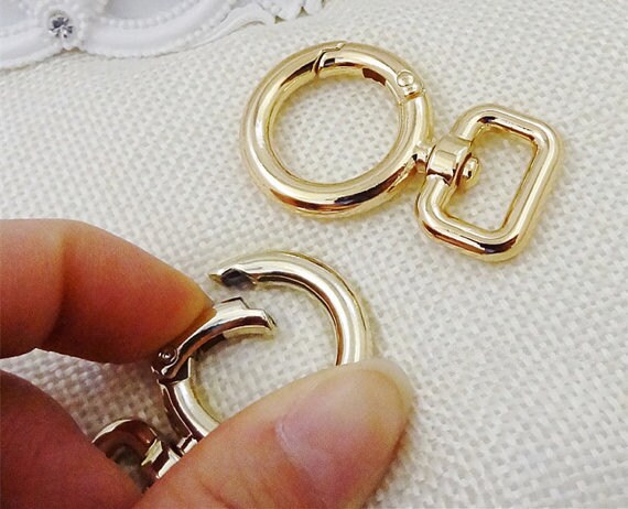 En Oro Blanco De Perno Anillo joyas broche Anillo Abierto 6 Mm resultados