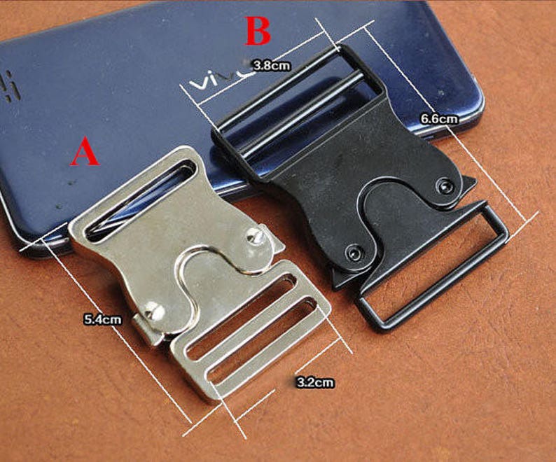 1Pcs New Silver Bag Lock Backpack Buckle Turn Lock Clutch Etsy