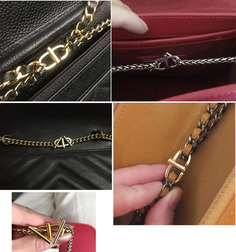 2Pcs Purse Chain Adjust Buckle Chain Shorten Adjuster Etsy
