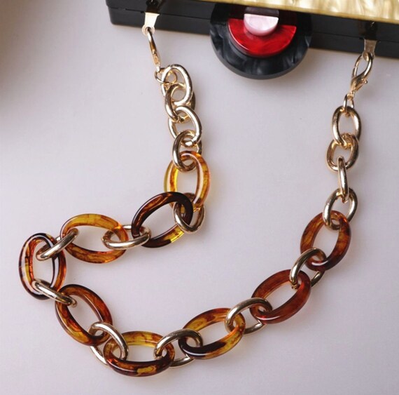 acrylic bag chain
