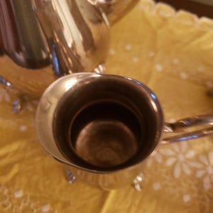 W. A. Silver Tea Serving Set 3 piece