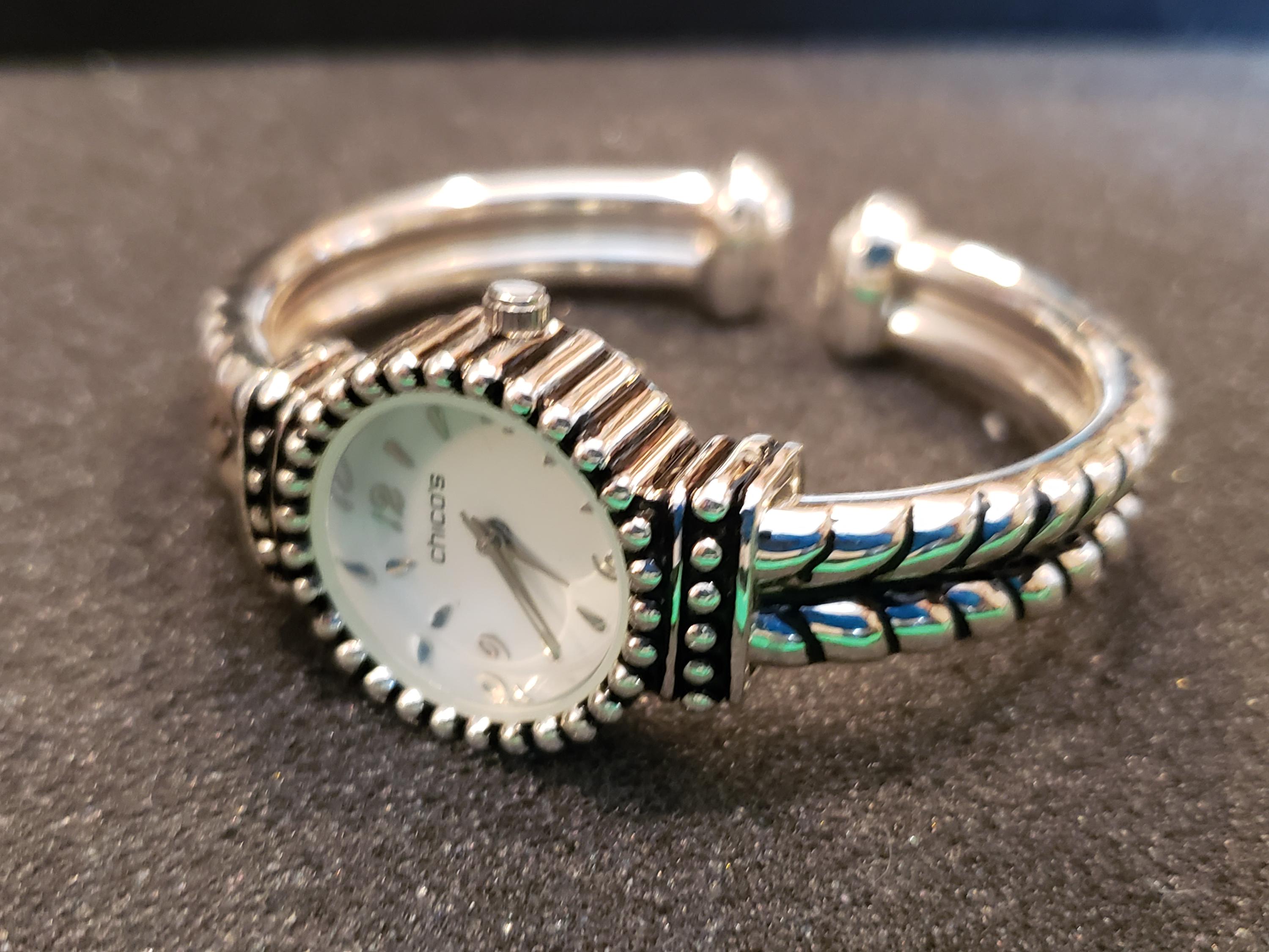 Chicos Square Silver Watch - Etsy display picture 2