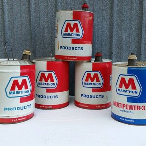 Vintage Marathon Oil - Etsy