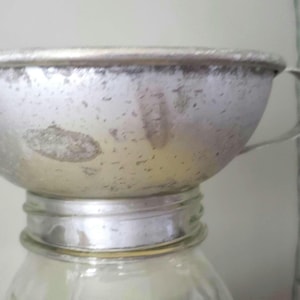 Antique Aluminum Canning Funnel For Mason Jar narrow wide mouth