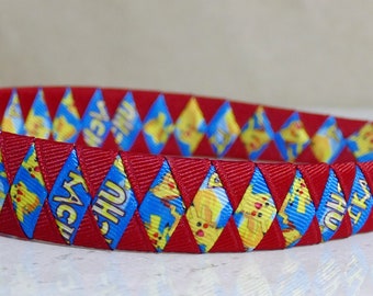 Pokemon Pikachu ribbon  Woven Headband, Woven Headband, Kid's Headband