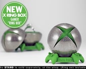 X Ring BOX - proposal ring box, engagement ring box, xbox, x-box, gamer, geekery, ring case, wedding, marriage, matrimony, game, geek box