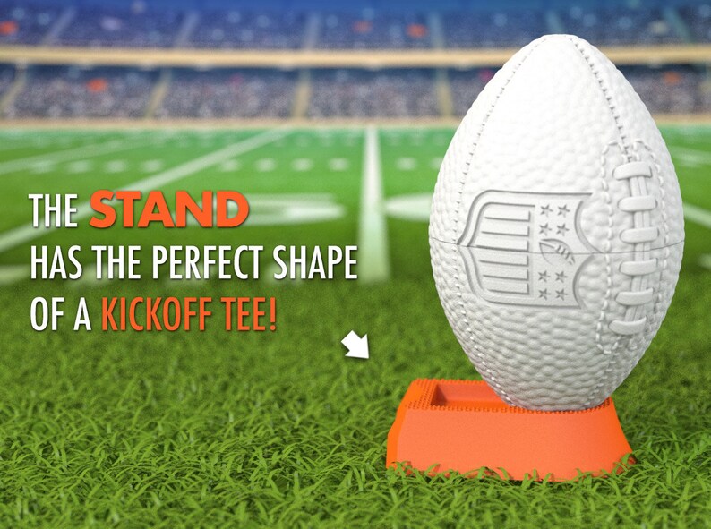 KICKOFF TEE STAND for American Football Ring Box Sports Etsy