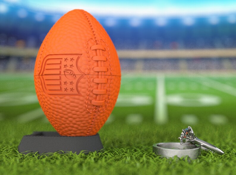 KICKOFF TEE STAND for American Football Ring Box Sports Etsy