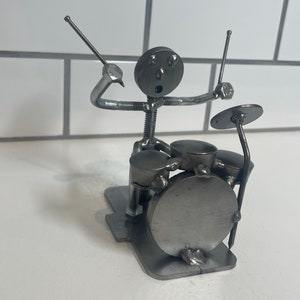 Metal art drummer/drummer/drums image 3