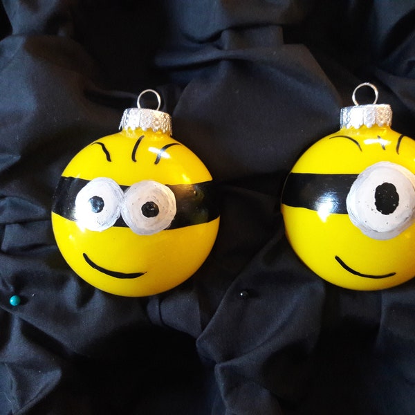 Minion Ornaments - Etsy