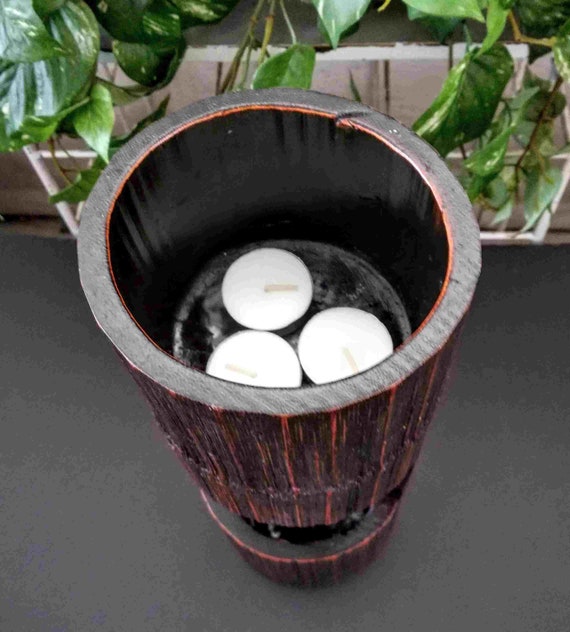 Tiki Bar Outdoor Patio Lighting Votive Pillar Candle Holder Tiki Bar Outdoor Patio Lighting Votive