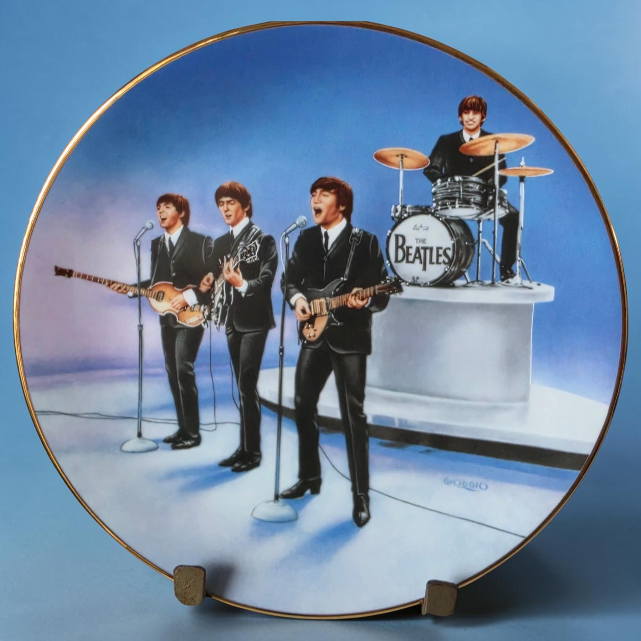 Beatles Paul Smith 絵皿 限定 200 シリアルナンバー入り Beatles Collecter Plates - Etsy