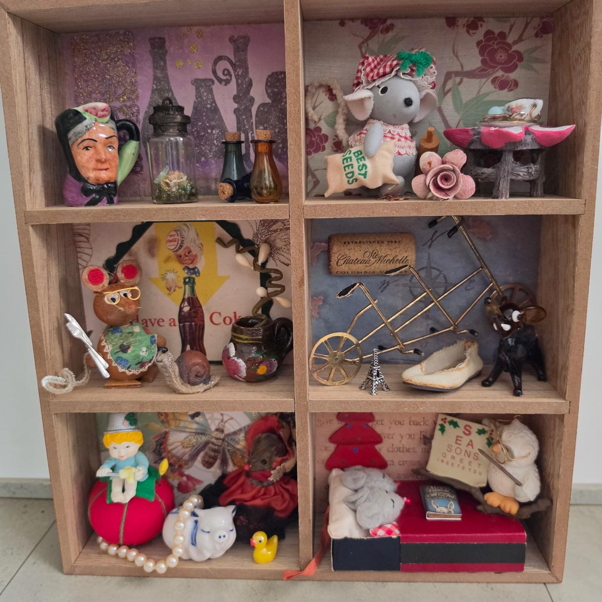 Vintage Curio Box - Etsy