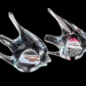 Fish Paperweights ~ Murano Style Art Glass Fish Set