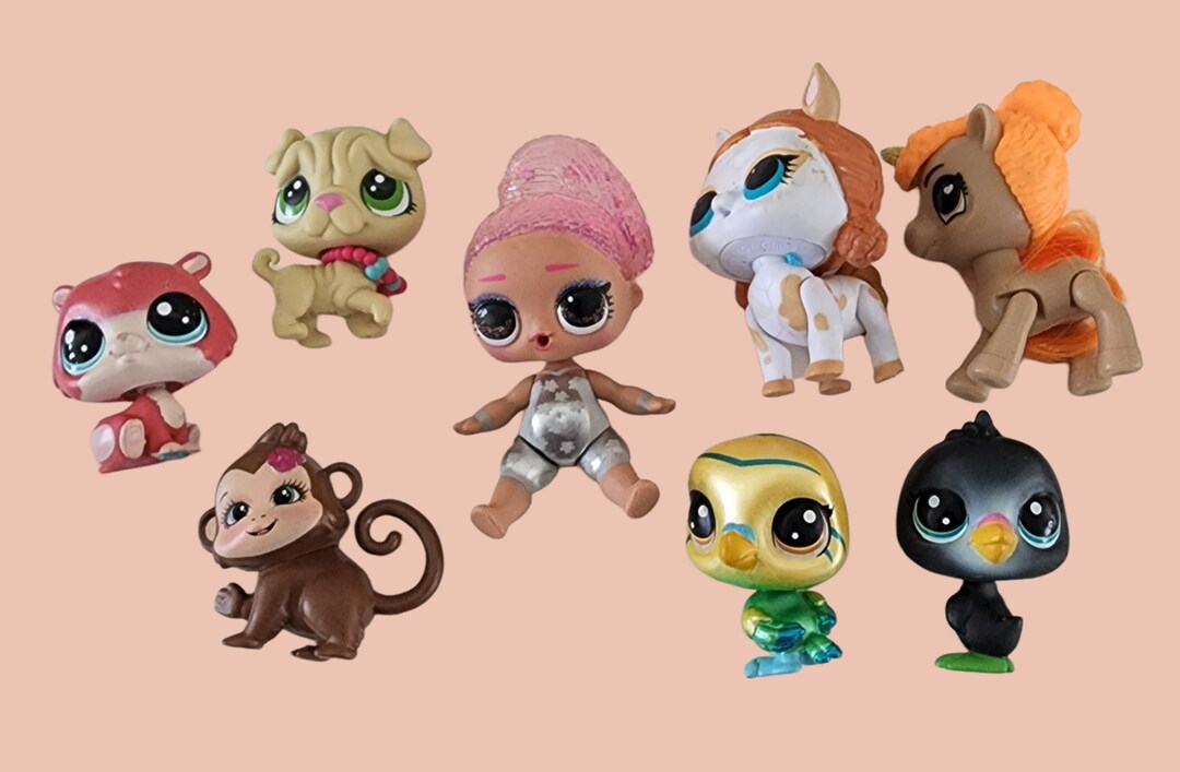 Littlest Vintage LPS Figurines My Little Pony Etsy