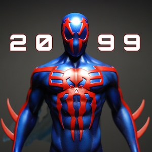 Custom Inspired by 2099 SPIDERMAN Resin Statue Bowen Scale Figure