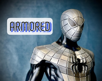 SPIDERMAN ARMORED Custom Collectible Resin Statue Bowen Scale Figure
