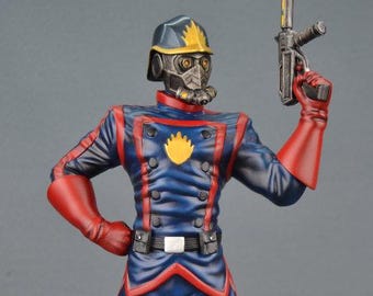 Guardians of the Galaxy STARLORD (Peter Jason Quill) Annihilation Suit Custom Collectible Resin Statue Bowen Scale Figure