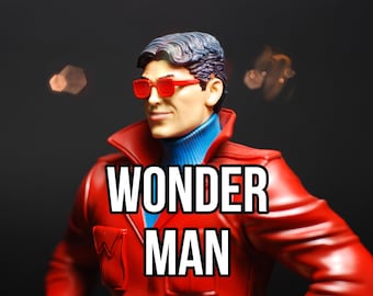 WONDER MAN Classic Wonderman Simon Williams Avengers Custom Collectible Resin Statue Bowen Scale Figure