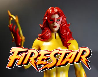 FIRESTAR Angelica Angel Jones Custom Collectible Resin Statue Bowen Scale Figure