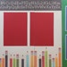 School Pencils Scrapbook Kit