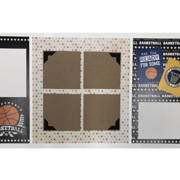 Basketball Scrapbook Etsy